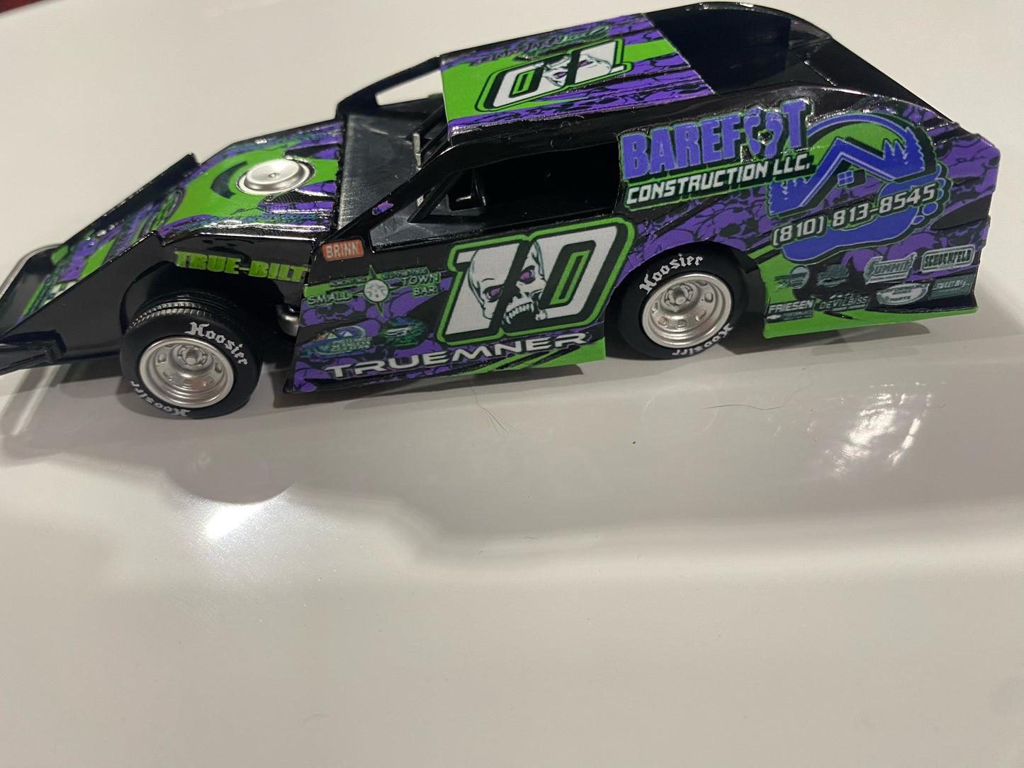 Custom modified pullback diecast Jaycob Truemner 10