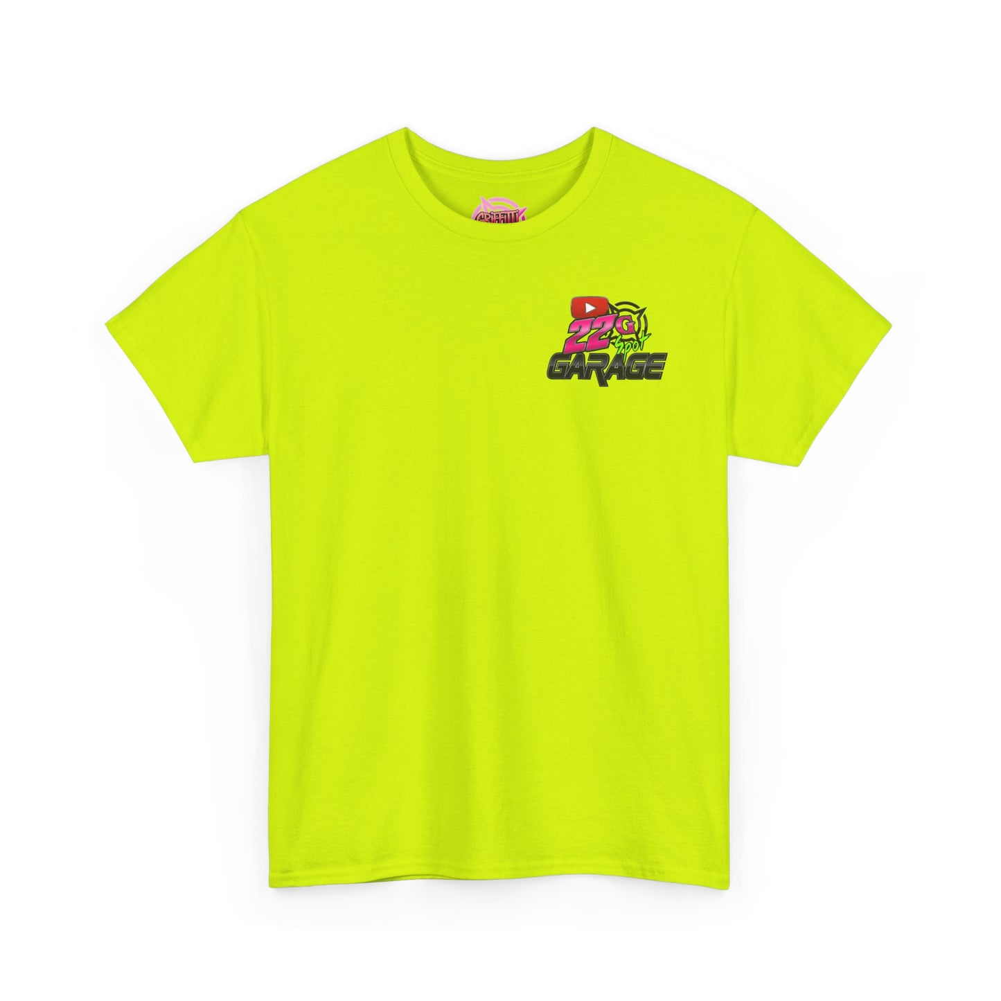 2026 Sponsor logo shirt 22G Spot Garage