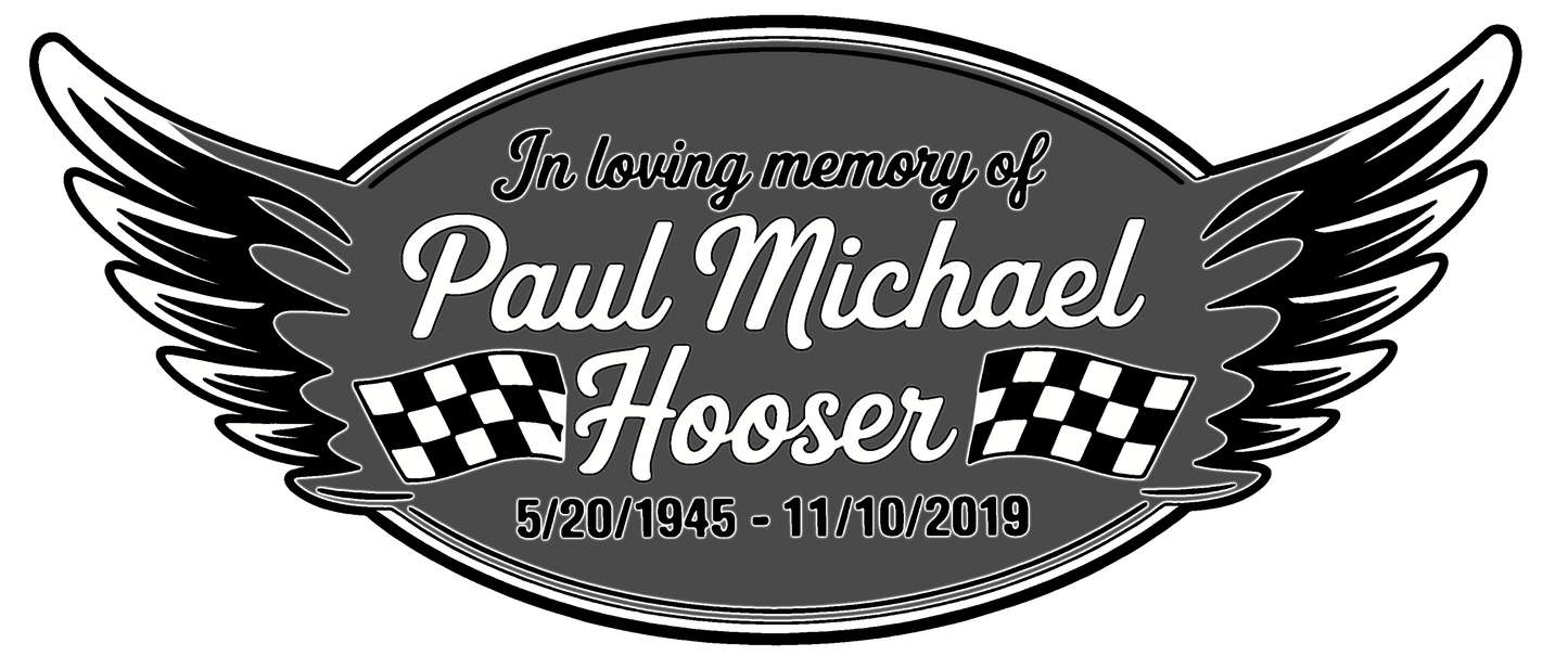 Custom UV memorial